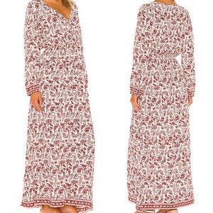 Natalie Martin April Dress Shadow Red